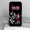 AD AC DC  Phone Case Black Silicone Soft For Samsung S25,S24,S21,S22,S23,S30,Ultra,S20,Plus,Fe,Lite