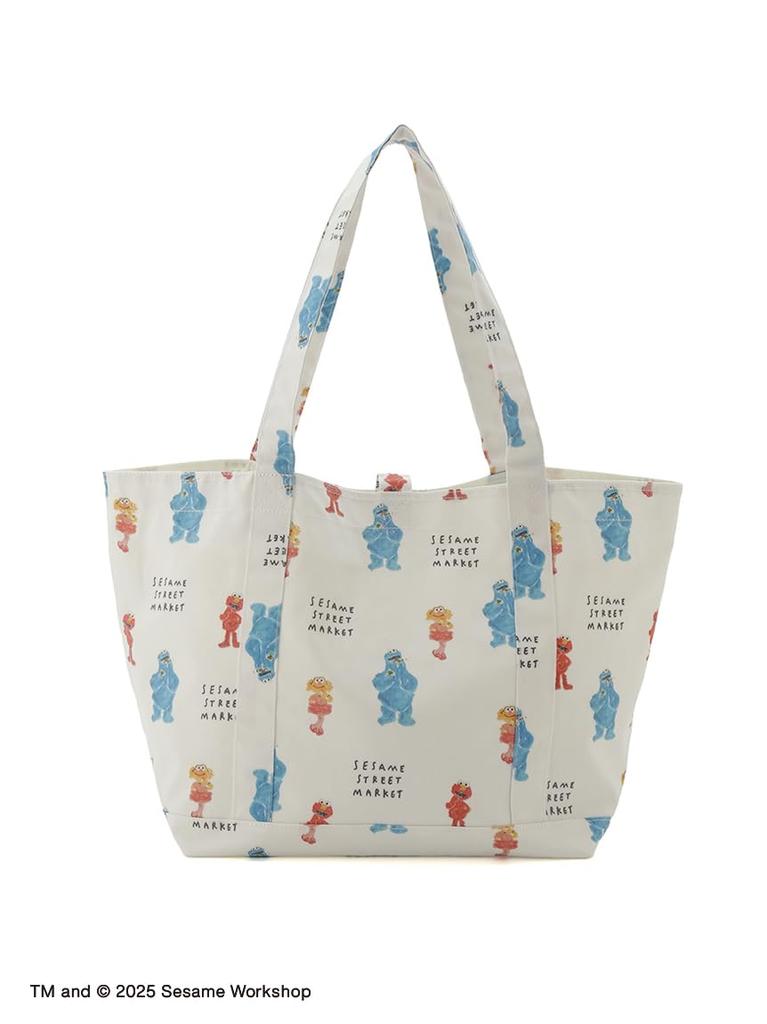 Sesame Street Market FRIENDS Diaper Bag (SSMUGB256225) in a Toshiyuki Hirano Collaboration, Women's Mix, Free Size