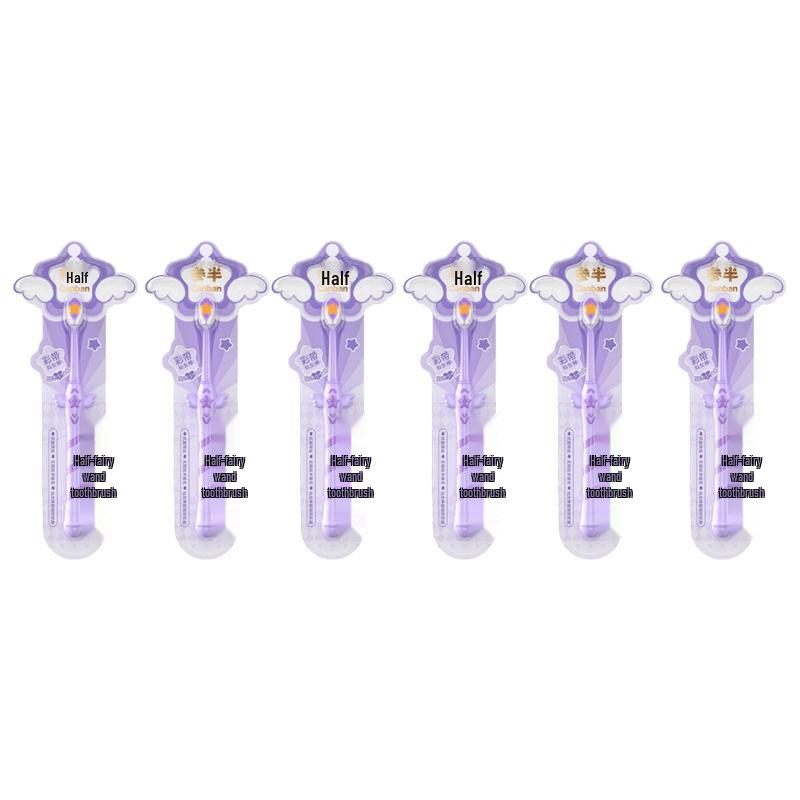 

Half-and-Half Fairy Wand Lady s Soft Toothbrush