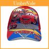 Kids Cartoon Cars Pattern Baseball Cap Summer Sun Hat With Short Brim For Outdoor Activities