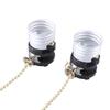 E26 Light Socket  Lamp Socket Replacement with Switches Pull Chain Lamp Repair Part Suitable for Table Lamp Floor Lamp