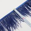 1 Meter Ribbon Tassel Natural Ostrich Feathers Sewing Decoration 10-15cm Wide Apparel Fabric Feather Plumes Ribbon Selvage