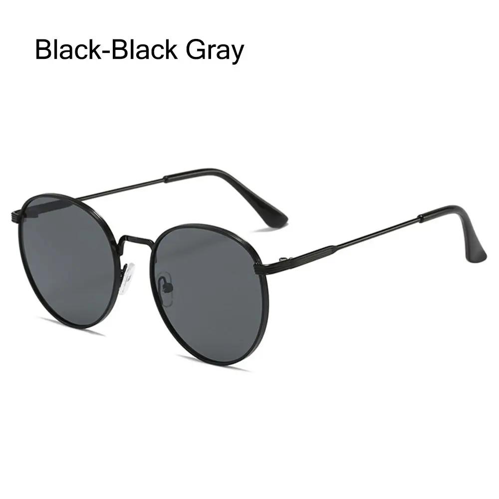 

2025Trendy Circle Round Sunglasses Vintage Summer Hippie Glasses UV Protection Metal Frame Sun Glasses for Women Men