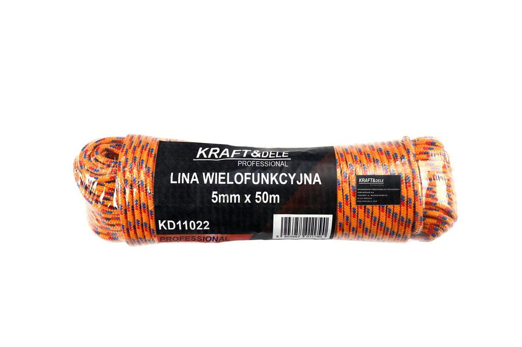 MULTIFUNCTIONAL ROPE 5MM x 50M KD11022
