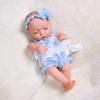 30cm Silicone Reborn Baby Doll - Soft Sleep Companion & Child Role-Playing Toy