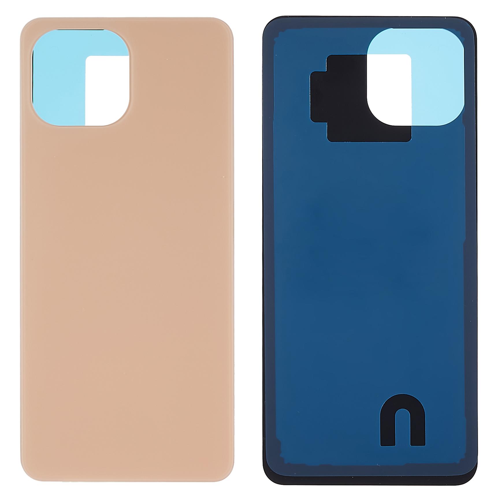 

Back Battery Housing Cover Replacement (without Logo) for Xiaomi Mi 11 Lite 4G M2101K9AG Gold