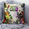 Game P-Plants Vs Z-Zombies Pillow Cushion Cover Pillowcase Living Room Sofa Home Decor Customized