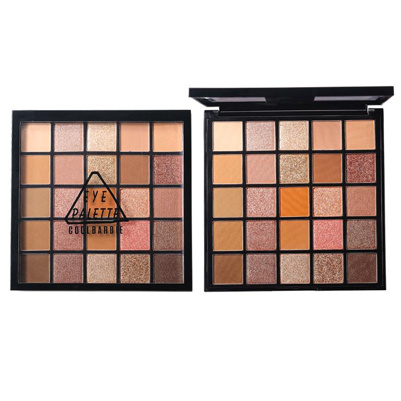Ins 25 Color Eyeshadow Face Makeup Palette Dlouhotrvající oční stíny