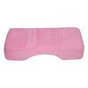Eyelash Extension Pillow Neck Support Eyelash Pillow Soft Breathable Memory Foam U Shape Lash Pillow for Beauty Salon Pink