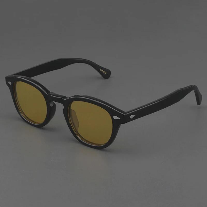 

Сонцезахисні окуляри Johnny Depp Lemtosh Polarized Sunglasses Woman Luxury Brand Vintage Acetate Driver Shade Окуляри нічного бачення