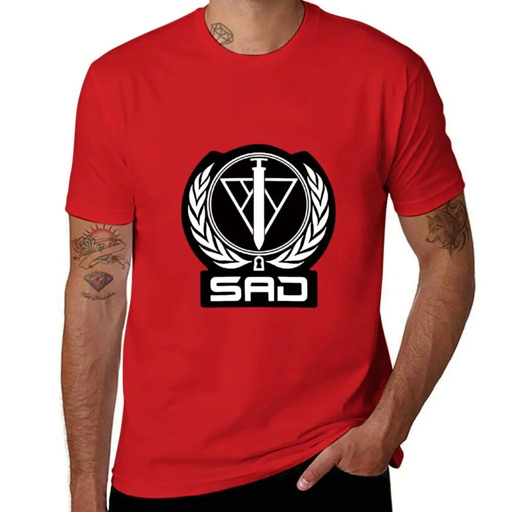 SAD Psycho Pass Inspired Emblem T-Shirt new edition for a boy workout shirts for men