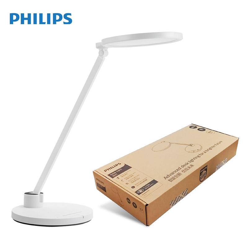 

Светодиодная лампа Philips Eye Protective Desk Light Интеллектуальный датчик, определяет яркость окружающей среды, автоматическое затемнение, поддерживает равномерную эффективность освещения