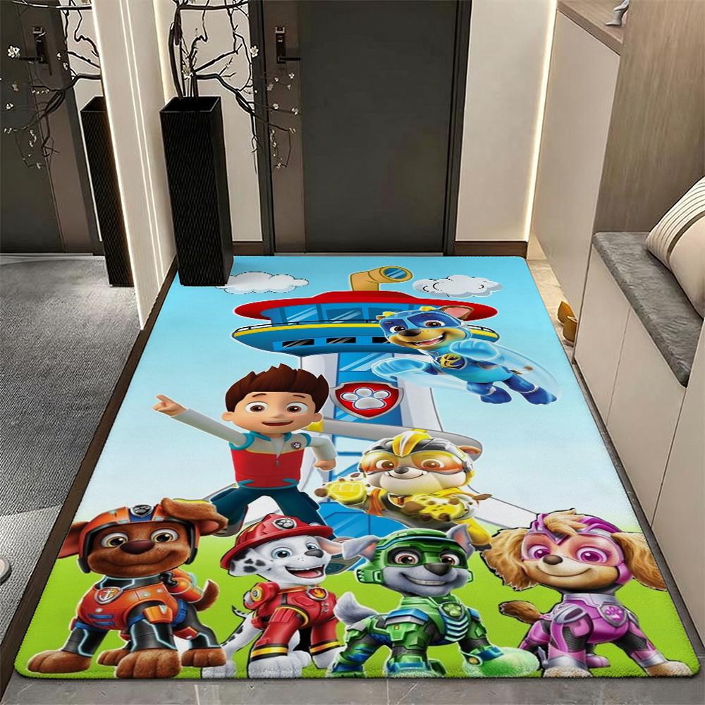 Paw Patrol Rescue Mission Indoor Rug Soft Nonslip Carpet For Living Room Hallway Balcony Home Decor Great Holiday Gift