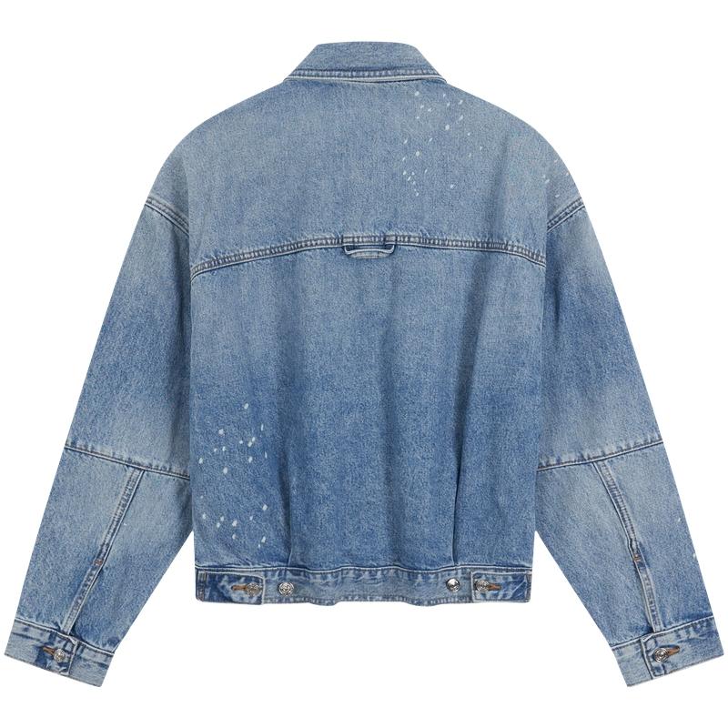 Calvin Klein Vintage Fashion Versatile Comfortable Denim Jacket Women Jackets 47C730G