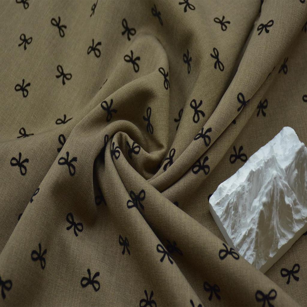 Casual Fashion Women's Fabric: Woven Solid Color Bow Heart Dot & Plum Blossom Flocking for Hair Accessories