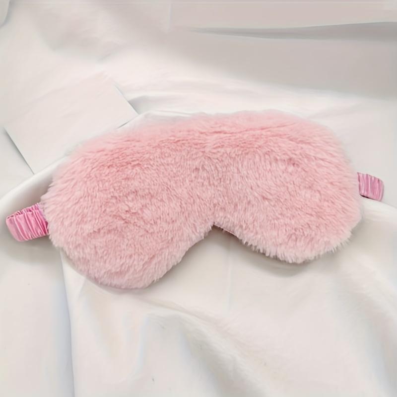 1pc Super Soft, Skin Friendly Plush Eye Mask for Sleep and Fatigue Relief - No Electricity, Relaxation and Better Sleep Blackout
