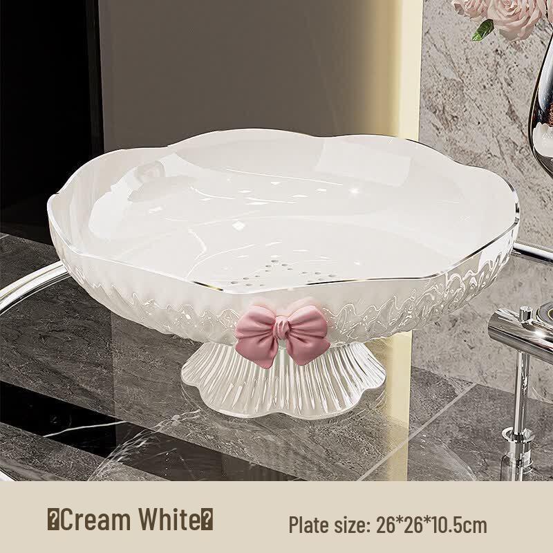 Elegant Draining Fruit and Snack Serving Tray