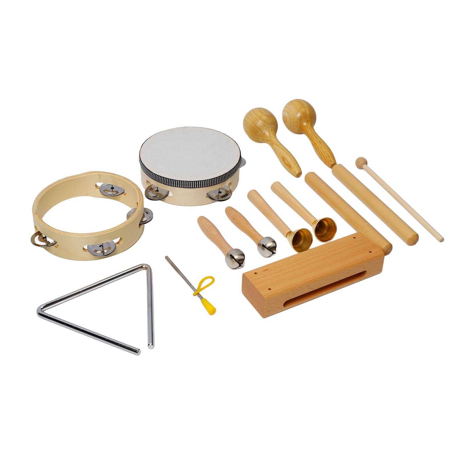 Набор музыкальных ударных инструментов Орфа для детского сада: учебное пособие для раннего развития.