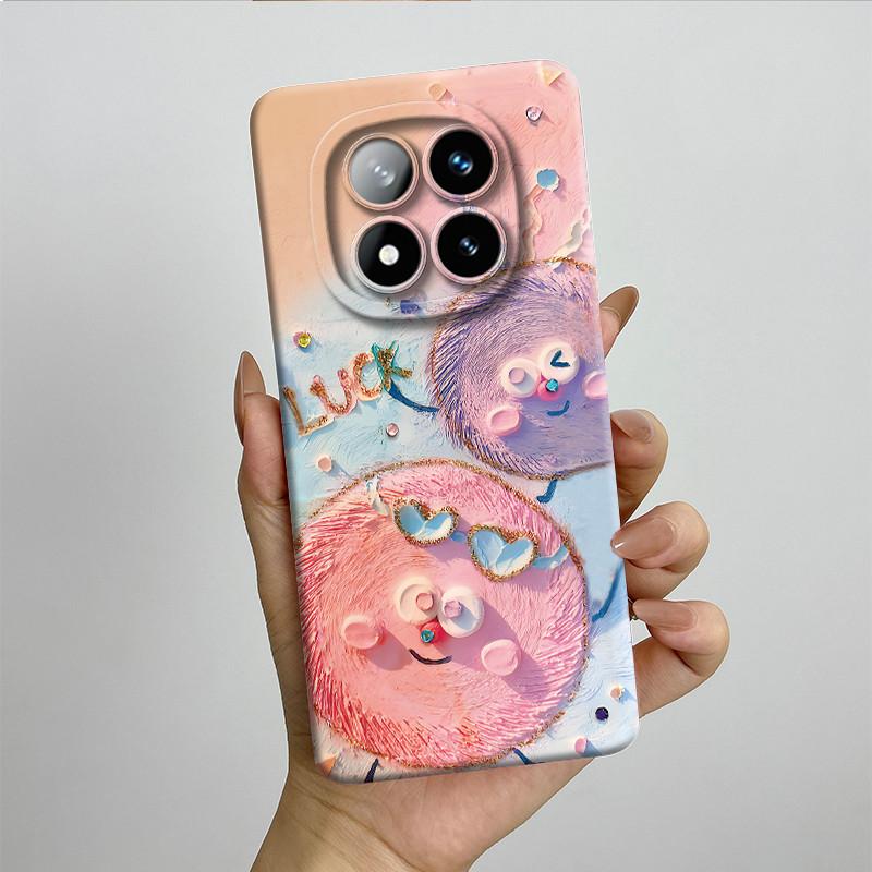 Für Redmi Note 14 Pro Plus 5G Hülle Note14 Pro+ 5G Weiche Silikon Handyhülle Süß Bemalte Modische Cartoon-Bedruckte Rückseite