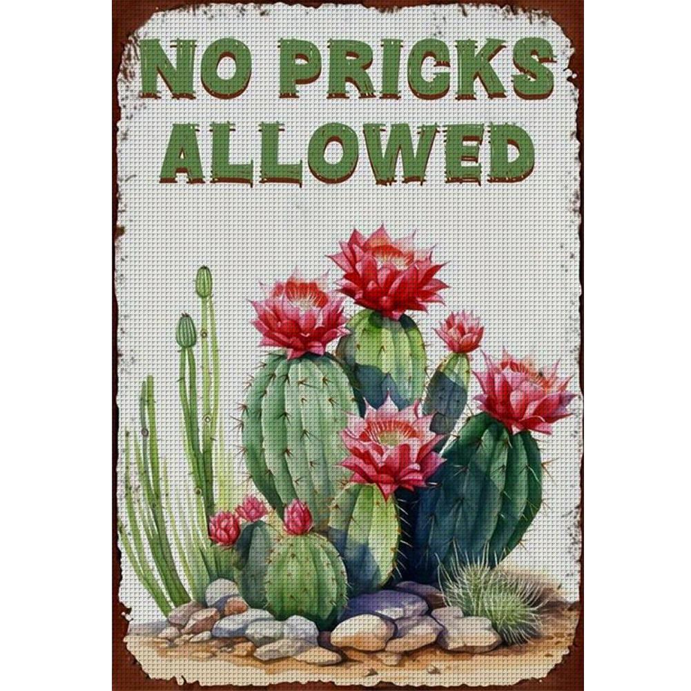 

Полный комплект для вышивки крестом из эко-хлопка 11CT Printed Plant Art 1