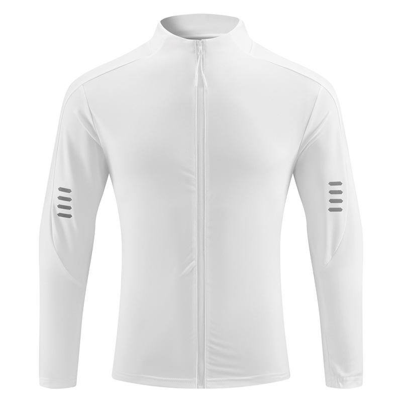 Fitness Clothing Jacket for Spring and Summer Couples, Gym Training, Running, Long Sleeved Jacket