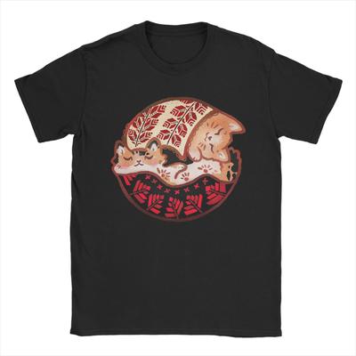 Amazing Palestine Cute Cat T-Shirt for Men Crewneck Cotton T Shirts  Short Sleeve Tee Shirt Gift Idea Clothes