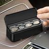 1Pcs Home Dual Purpose Change Box Car Coin Small Storage Coins Purse Euro Dispenser Holder Case Wallet Holders Money Boxes