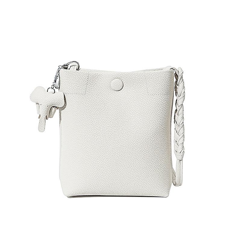 

Сумка-ведро большой вместимости из натуральной коровьей кожи, женская, для通勤, универсальная, с высоким чувством ниши, на одно плечо, через плечо