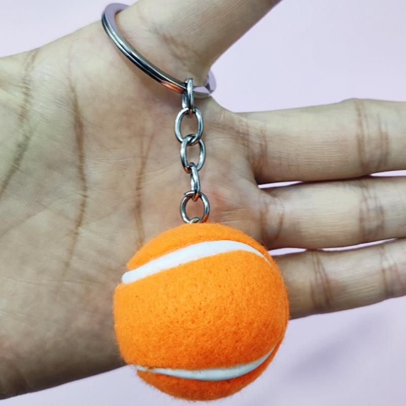 3.8cm Tennis Keychain Charms: Sports Gifts & Accessories
