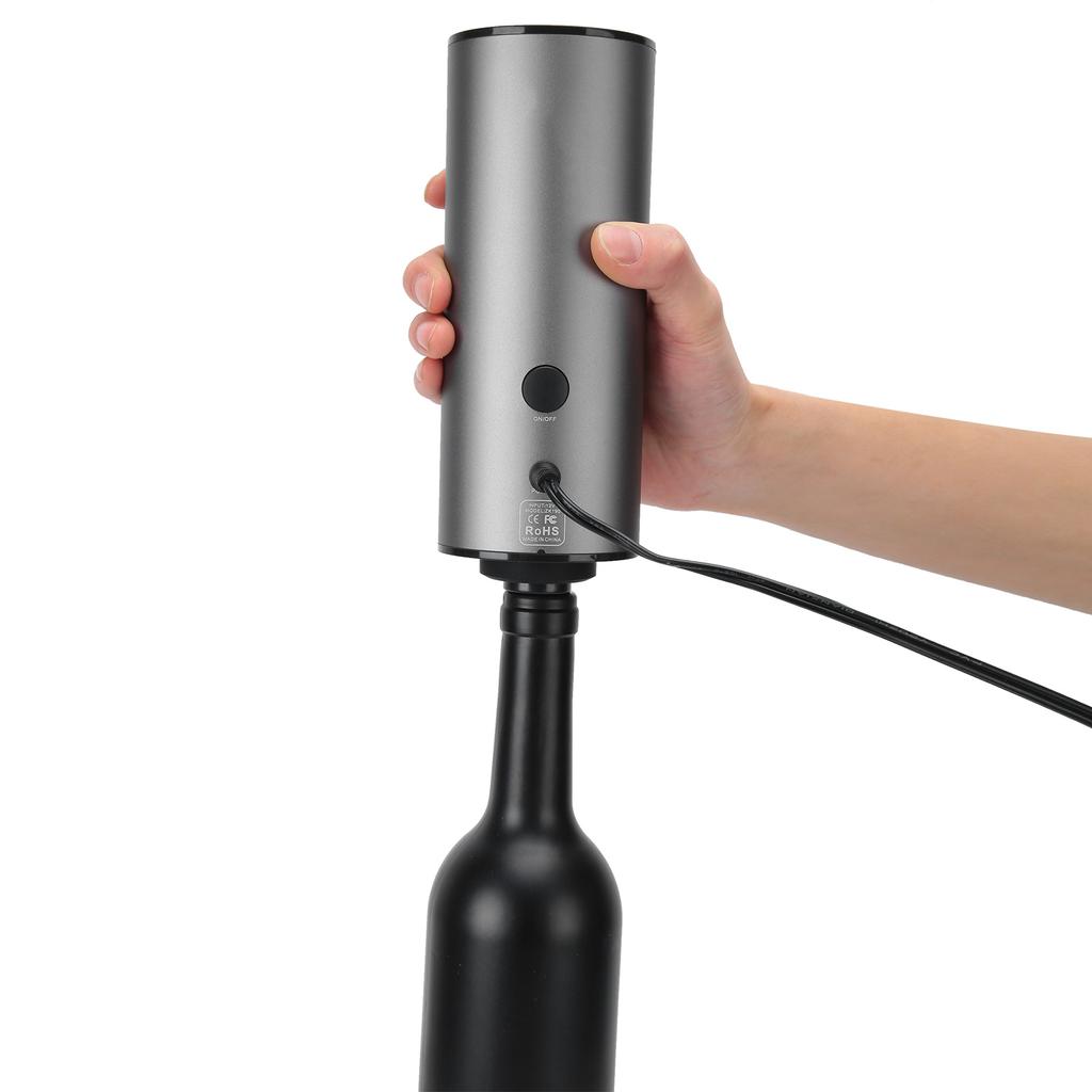 Electric Air Vacuum Machine Inflation Sucking Pump for Clothes Food Bag Silver