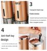 Wall-Mounted Stainless Steel Manual Soap Dispenser for Bathroom