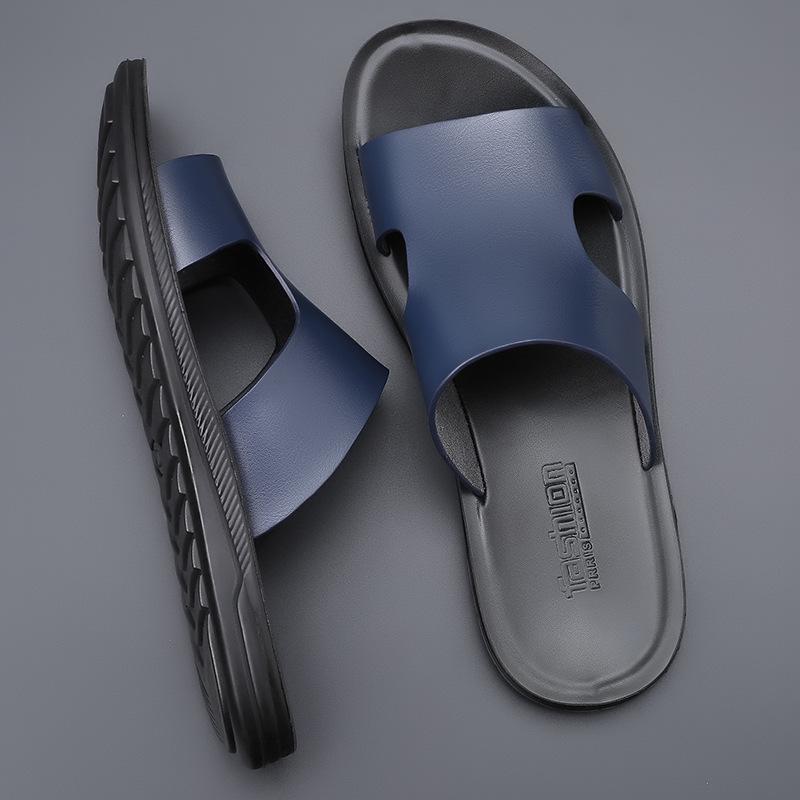 Men's Trendy Outdoor Non-Slip Slippers - Wear-Resistant, Versatile & Soft Bottom for Summer Casual Wear