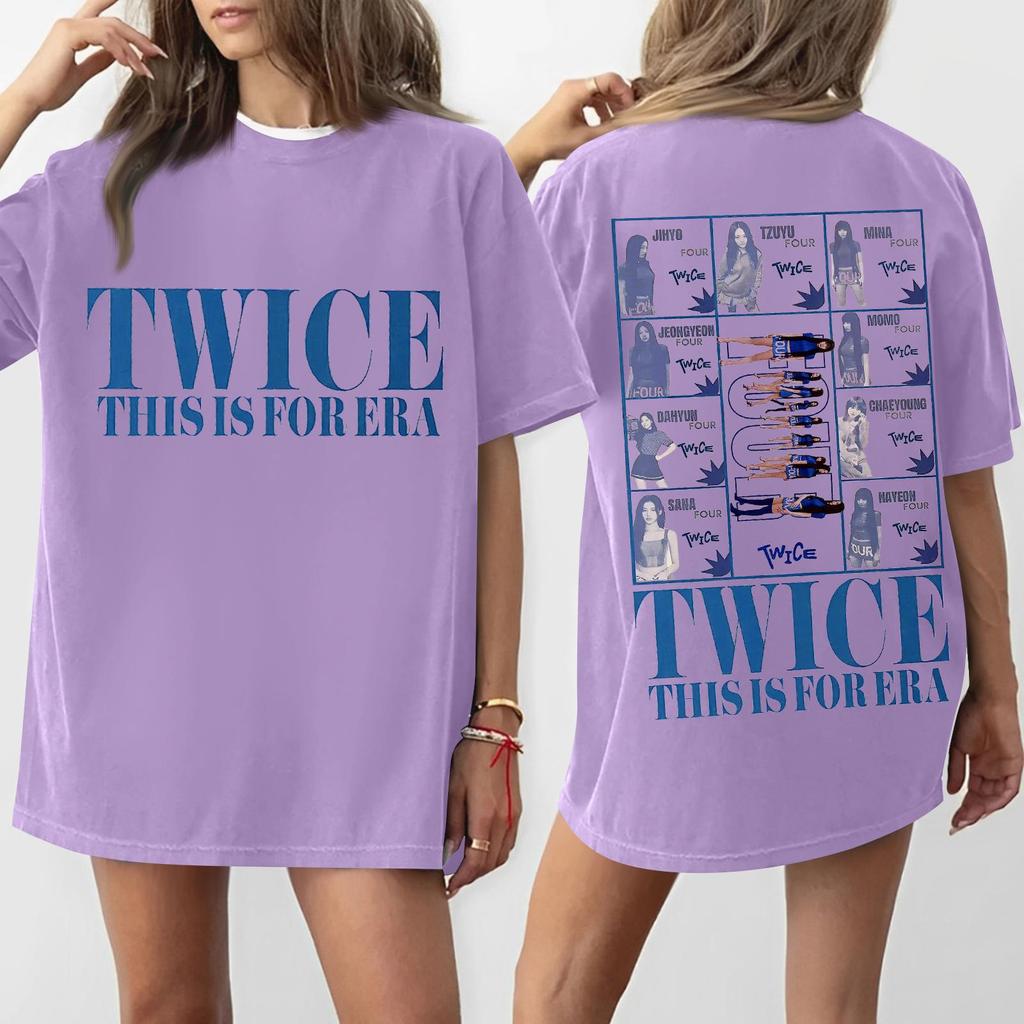 Women's Round Neck Printed Short-sleeved T-shirt Top