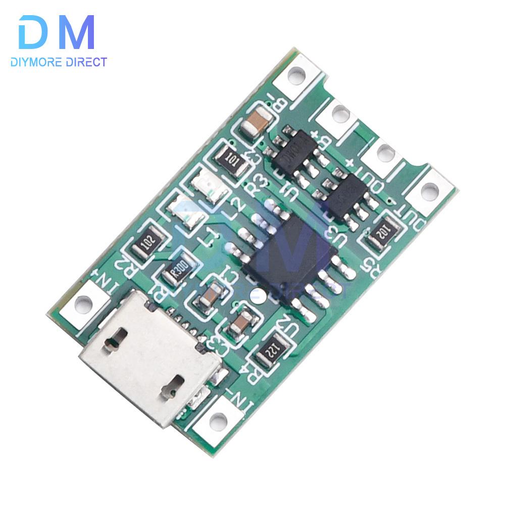 With Protection Dual Functions 5V 3A Mini Micro TYPE-C USB 18650 Lithium Battery Charging Board Charger Module