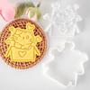 Cookie Molds Cat Shaped Valentine's Day Cookie Cutters Easy to Use Baking Gadget