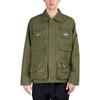 Adidas Originals X Spezial Co-Brand Logo Patch Multi-Pocket Utility Jacket Men Jackets Military-Green HS4162