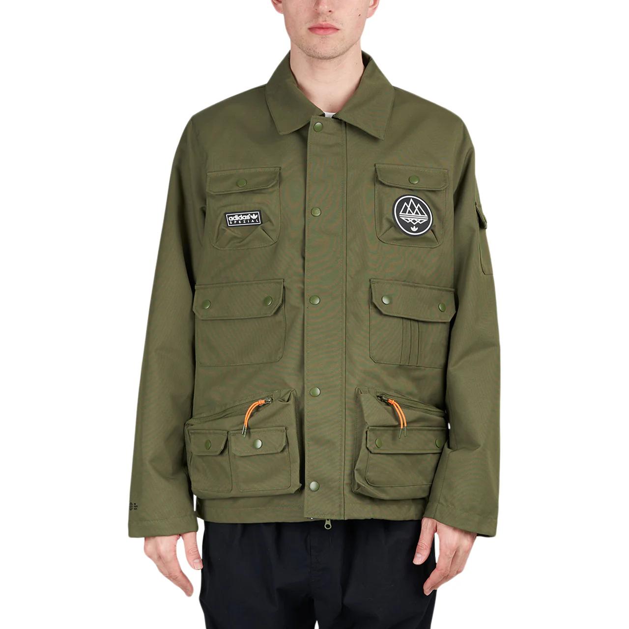 adidas Originals X Spezial Co-Brand Logo Patch Multi-Pocket 