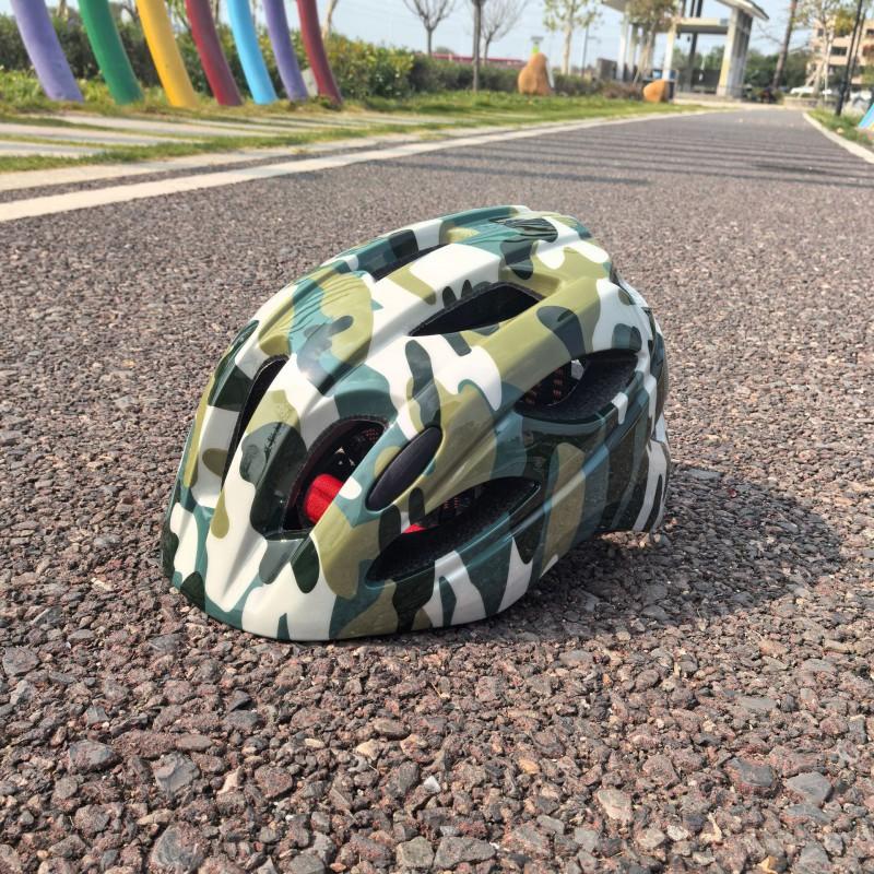 Kids Integrated Bicycle Helmet Mountain Road Cycling Unisex Child Safety Gear Ventilated
