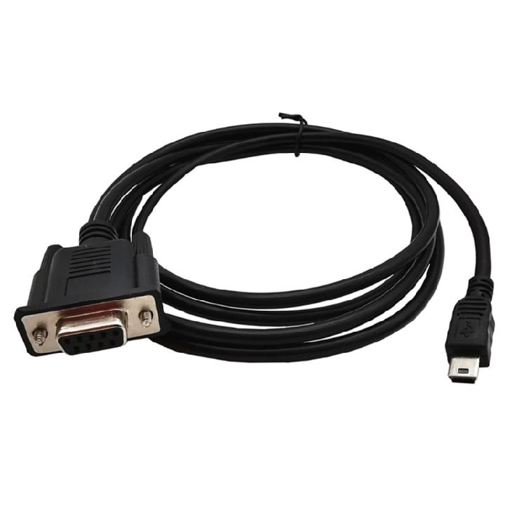 Кабель-адаптер DB9 на USB5pin Mini USB2.0 Папа к RS232 DB9 9Pin Мама 1