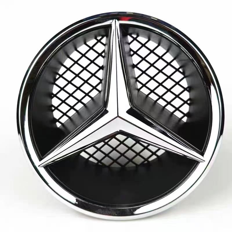 TTTT 3D Front Grille LED Star Emblem Light Badge For Mercedes Benz GLC GLE GLS-Class 2016-2019 UP3