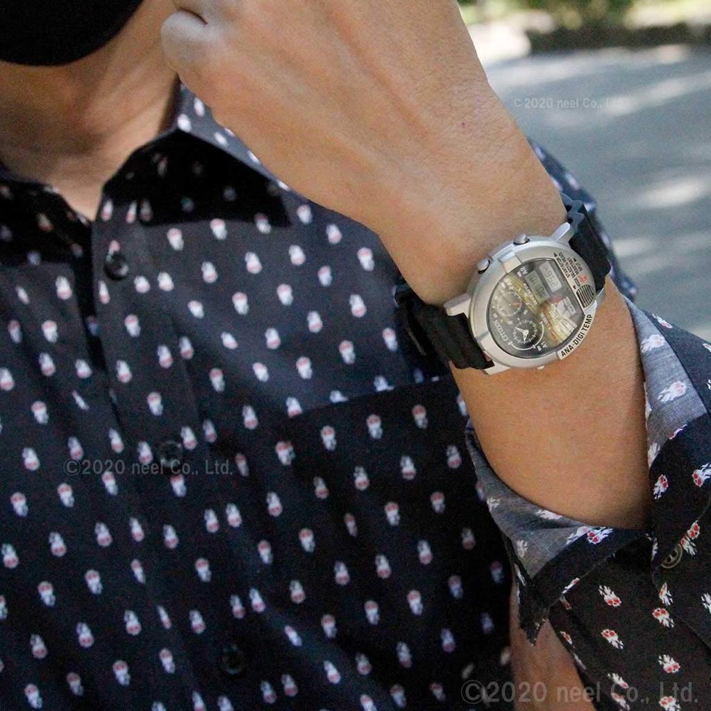 CITIZEN TEMP Wristwatch for Men and Available at Select Retailers ANA-DIGI (JG0070-11E) Women,