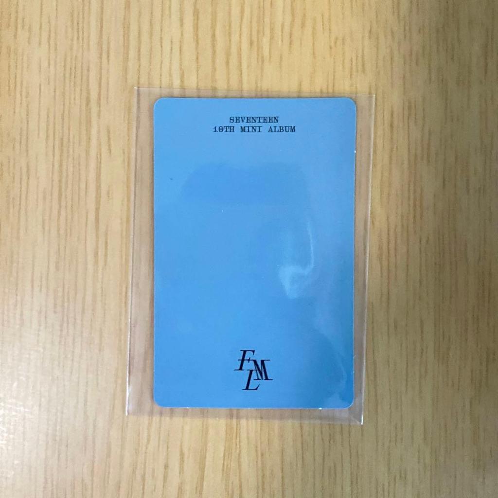 [USED] SEVENTEEN FML THE8 Minghao TARGET trading card