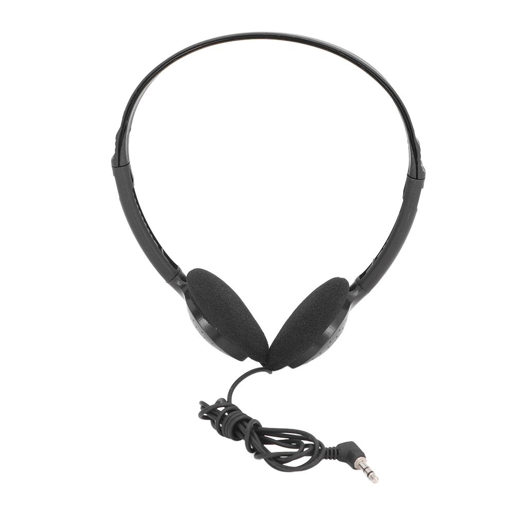 Classroom Headphones On Ear Wired Stereo Headset with 3.5mm Jack for Kids Adults School Library Airp
