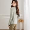 Srcr Women's 100% Cashmere Mock Neck Sweater