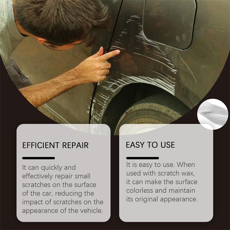 6Pcs Nanosparkle Cloth Car Scratch Remover Repair Nano Sparkle Cloth Magic Cloth Scratch Remover Cleaning For Vehicles