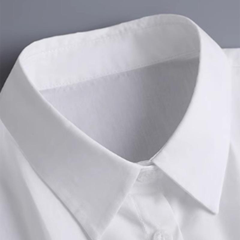 Men Business Shirt Fake Collar Solid Detachable Formal Dress Collar Spring Simple Turtleneck For Inner Clothing 40*35Cm