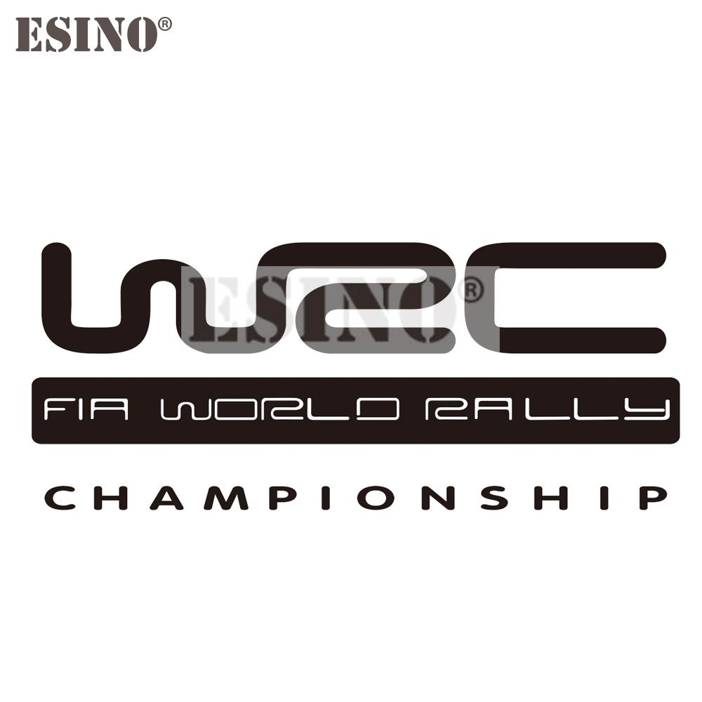 Car Styling Universal Creative Auto Decorative Decal WRC FIA World Rally Championship PVC 3D Carving Car Vinyl Car Body Sticker