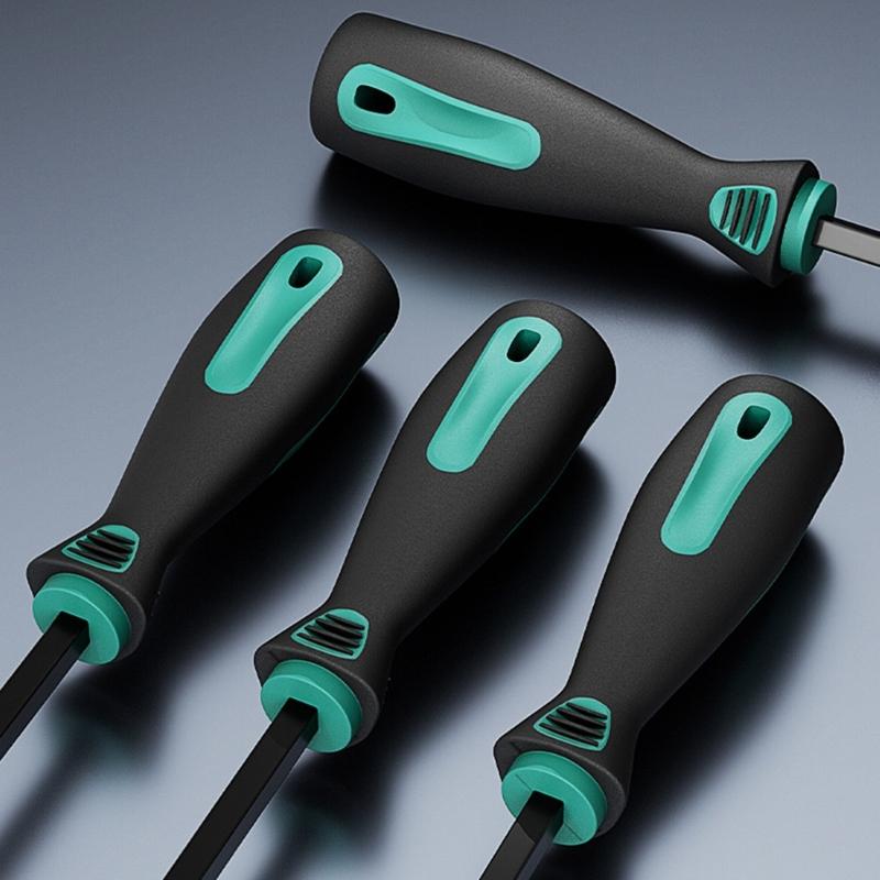 Cylinder Surfaces Scraper Heat Quenched Edge Comfort Grip Engine Gasket Remover Tool Easy to Use for Garage Repair Work