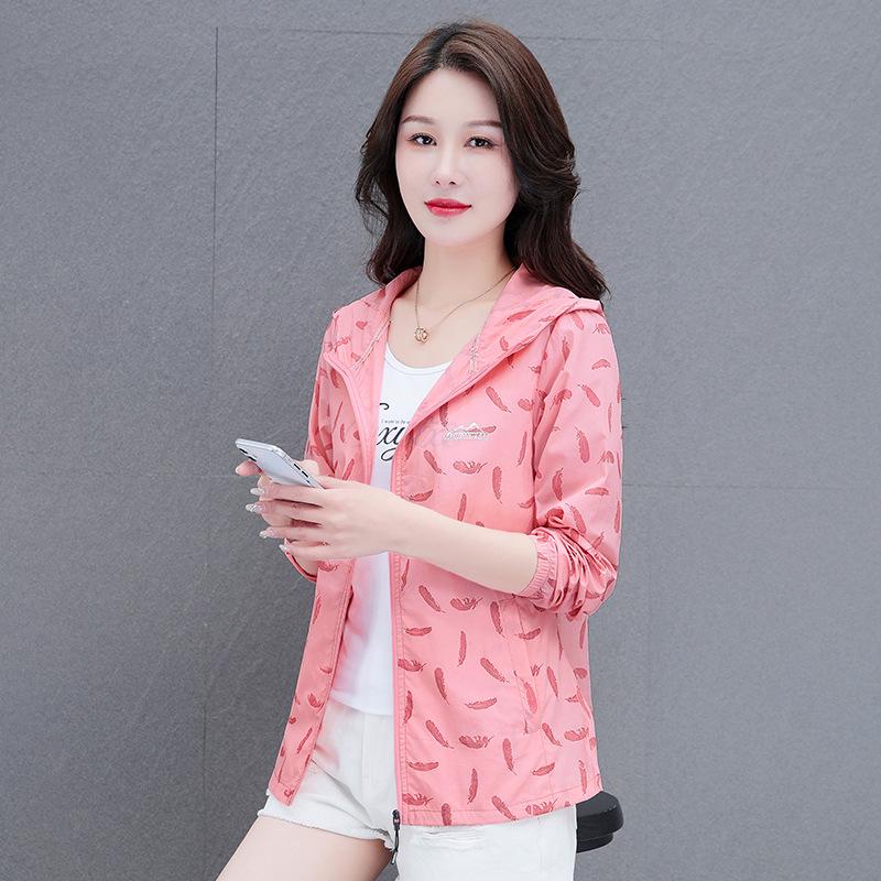 Women's Sun Protection Jacket 2024: Plus Size, Breathable, UV-Resistant, Lightweight, Summer Style.