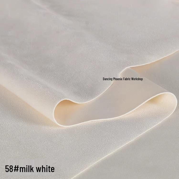 Luxury Snowflake Velvet Suede Air Layer Fabric - Thick, Stretchy, Soft, Delicate Knit